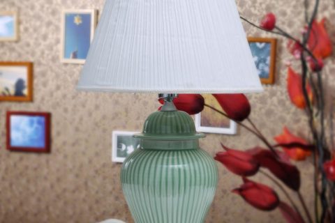 TYLP88 Plain Color Ceramic Table Lamp