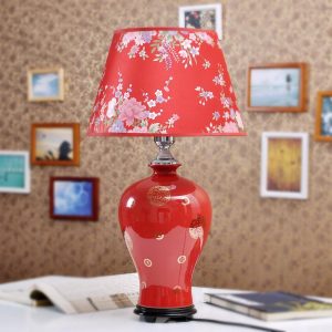 TYLP27 chinese red bedroom lamp