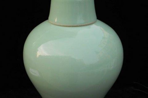 celadon porcelain vase porcelain jar with cover WRYKX11