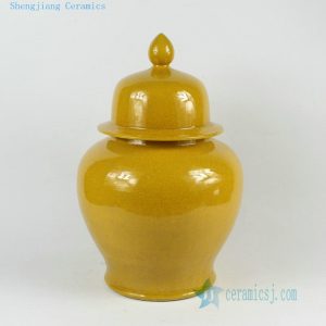 RYDB51 12inch Ceramic Plain Ginger Jars
