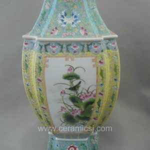 Asia Antique Hand Made Flower Design Reproduction Pot WRYRB02