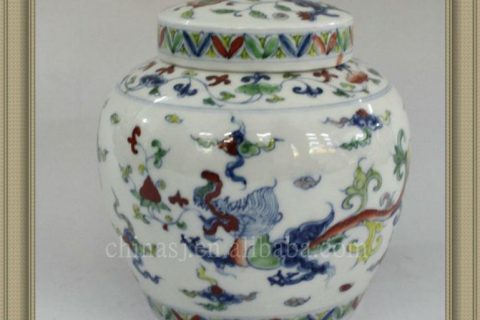 RYWR03 oriental Ming dynasty reproduction Porcelain Jars wholesale