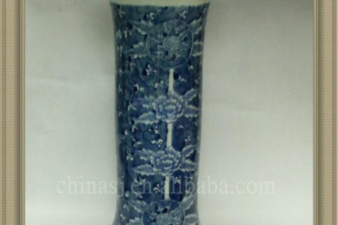 RYWD12 Blue white porcelain vases