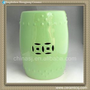RYNQ62 17inch Ceramic Outdoor Stool
