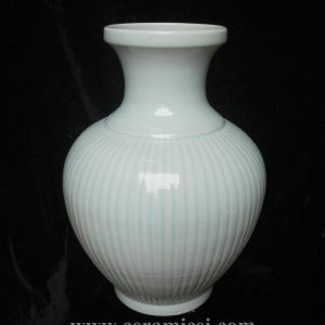 RYMA39 15 inch Celadon Ceramic Vase