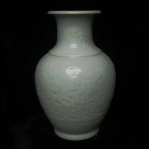 RYMA47 14 inch Hand made Celadon Flower Vase