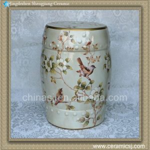 RYZS45 18" Chinese furniture Ceramic Stool