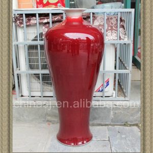 RZAX07 42inch Chinese Ox Blood Red Vases