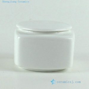 RYKD22 H2" jingdezhen white porcelain Tea Jar