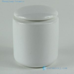 RYKD23 H3.5" jingdezhen white porcelain Tea Jar