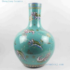 RYRK17 22" Hand painted Jingdezhen Porcelain Vases