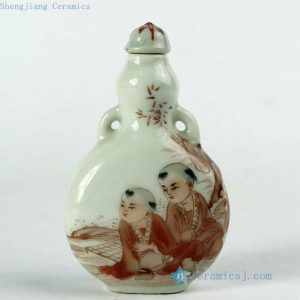 Wholesale Hand made Chinese Jingdezhen snuff bottles