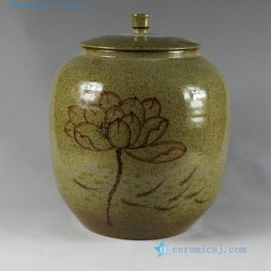 H24cm Porcelain hand made hand painted Tea Jars