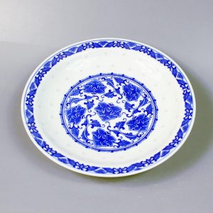 8" Ceramic Blue and white Rice Bowl