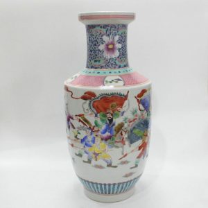 RYZJ04 16" Painted Chinese famille rose vase ceramic