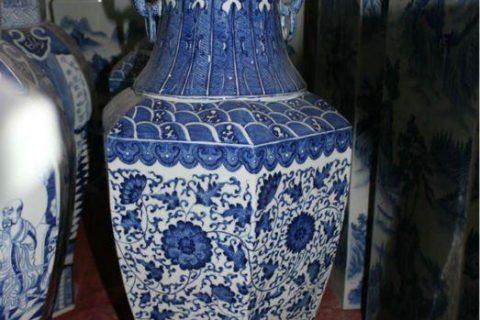 large tall ceramic flower vase RYUZ02