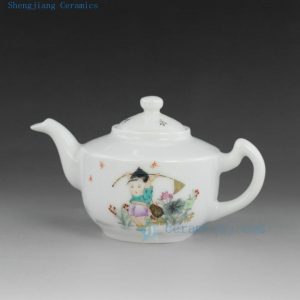 Jingdezhen hand made hand painted tea pots