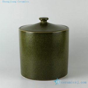 RZDM01 11.5" Tea dust color ceramic tea jars