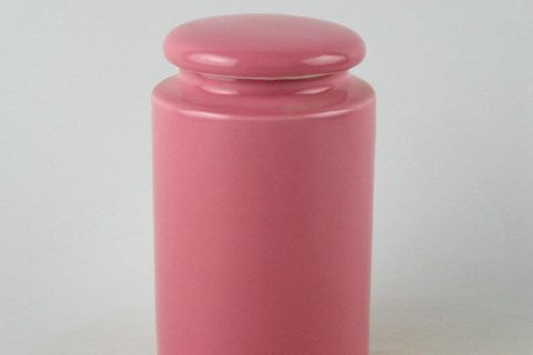 Jingdezhen porcelain solid color tea jars