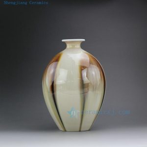 RZEK01 10" Transmutation glazed porcelain vases