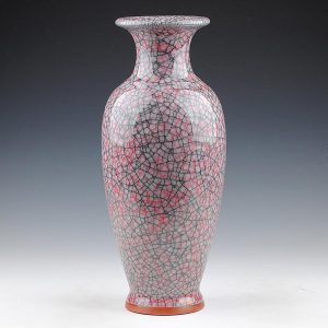 h14 inch Ceramic Crackle Jun Vases