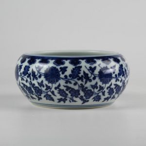 C73-3 d6.3inch Ceramic Blue and White Fishbowls