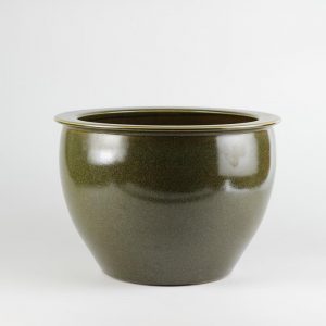 C76-3 14inch Tea Dust Glazed Ceramic Bowls