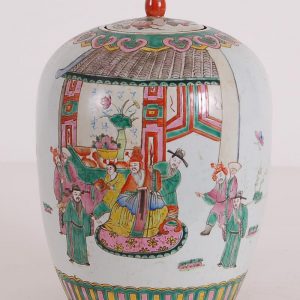 Famille rose Porcelain Jar
