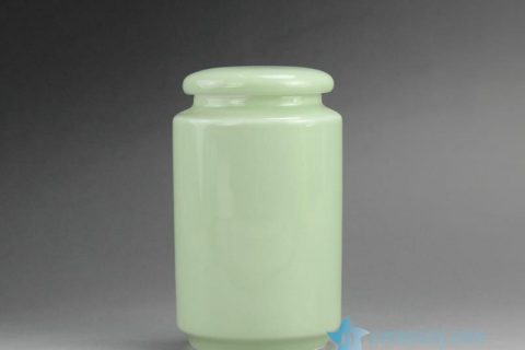 RZDT02 Plain Lidded Ceramic Tea Jars