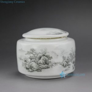 RZFL03 4" Ceramic Tea Jar