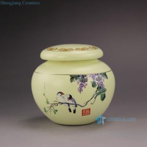 RZFL04 Small Ceramic Tea Jar