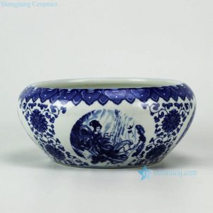 RYIQ25 Blue and White Ceramic Bowl