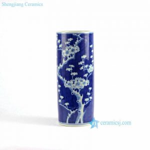 RYLU70-A/B  Blue and white hand painted ceramic home decoration vases 