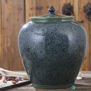 RZAP04-A      Large size ceramic pickle jar