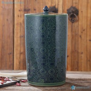 RZAP05-A       Ceramic large tin jar storage barrel