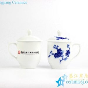 034-RZIC         Winter sweet mark logo customized brand customized office daily use ceramic water mug