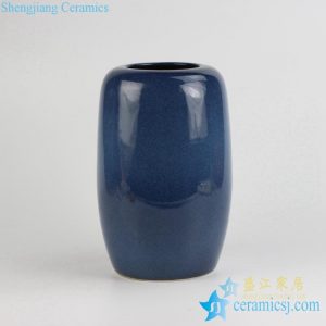 036-RYNQ /-B   Customized Starry sky style elegant blue ceramic jar flower vase
