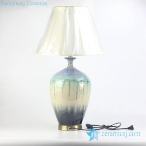RZJY01 Transmutation glaze bedroom ceramic lamp