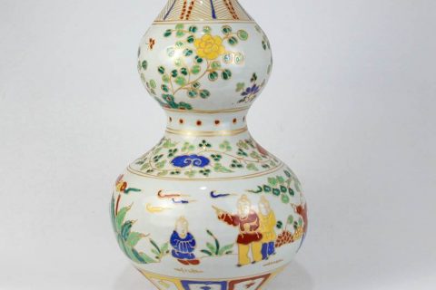 RZLV01 05  Korean royal style old fashioned stoneware flower vase
