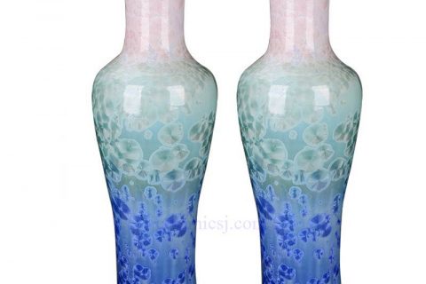 BV-106  wholesales antique chinese  Colorful   tall   porcelain flower vase