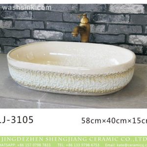 LJ-3105  Ceramic  Clay  black  Bathroom artwork  grace  Laundry Washing Basin Sink