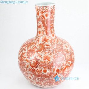 A New Trend--Red and White Color Style Porcelain