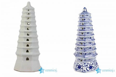 RYJF65 67   Hot sale China style ceramic pagoda