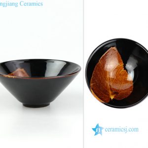 RZOI01-C    Jizhou kiln ceramic tea leaf cup