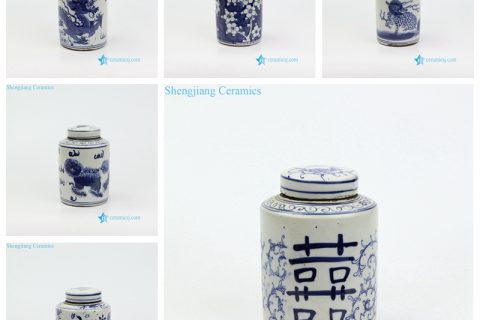 RZKT11-AF  Antique style mini cute sundry porcelain box