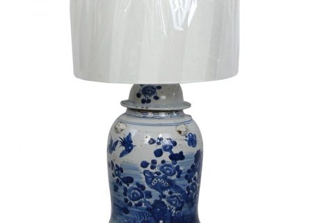 DS-RZEY12-B    Antique high temperature fired valuable decorative ceramic lamp