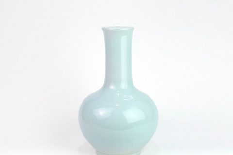DS-RZMS04    Shengjiang factory light blue vase shape ceramic lamp
