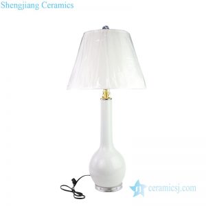DS-RZMS15      Bedroom long neck vase shape ceramic lamp