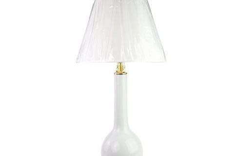 DS-RZMS15      Bedroom long neck vase shape ceramic lamp
