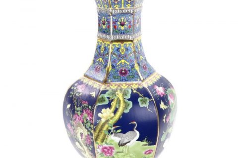 RYRJ18        Jingdezhen handcrafted enamelled ceramic vase